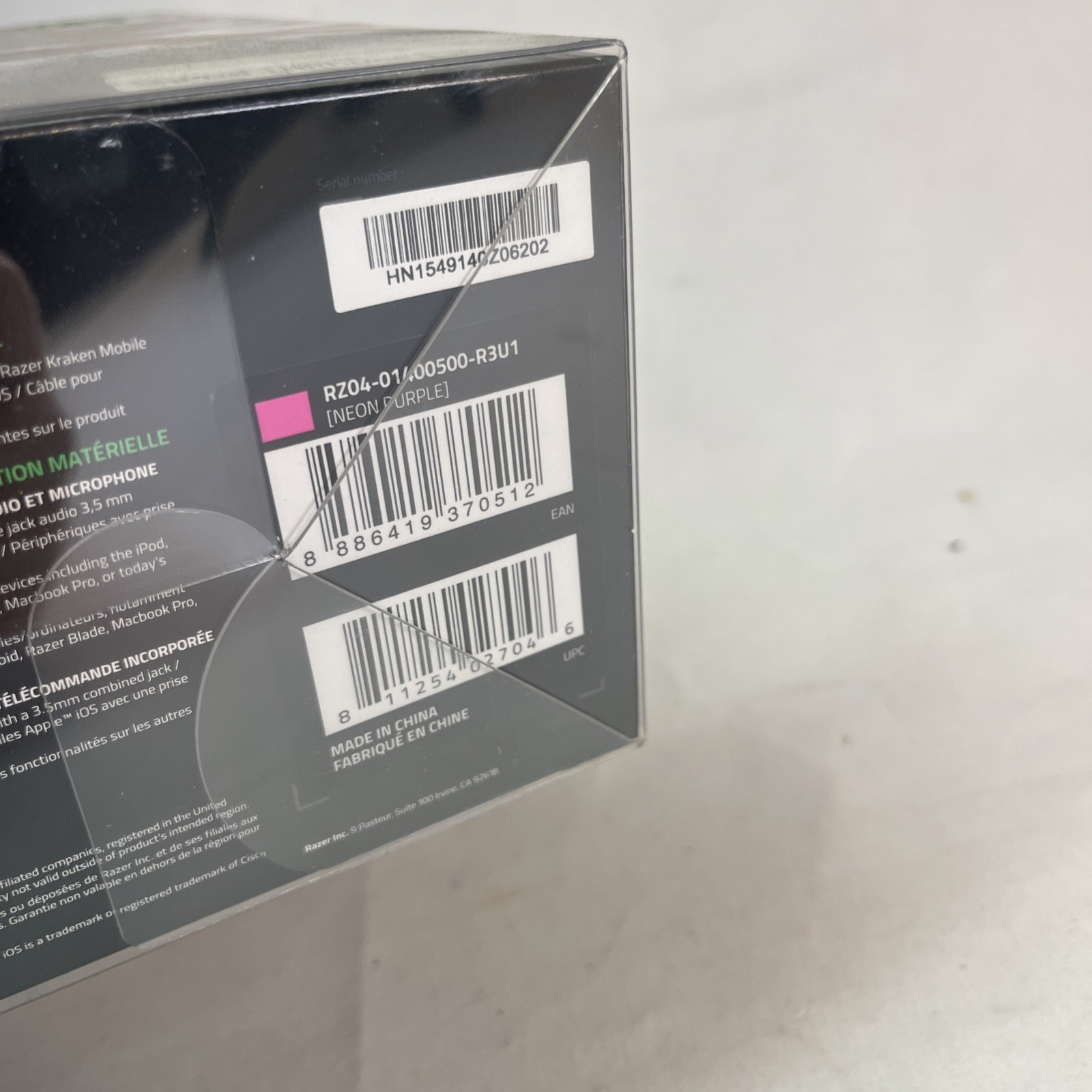 Razer Kraken Mobile Headphones Neon Pink RZ04-01400500-R3U1