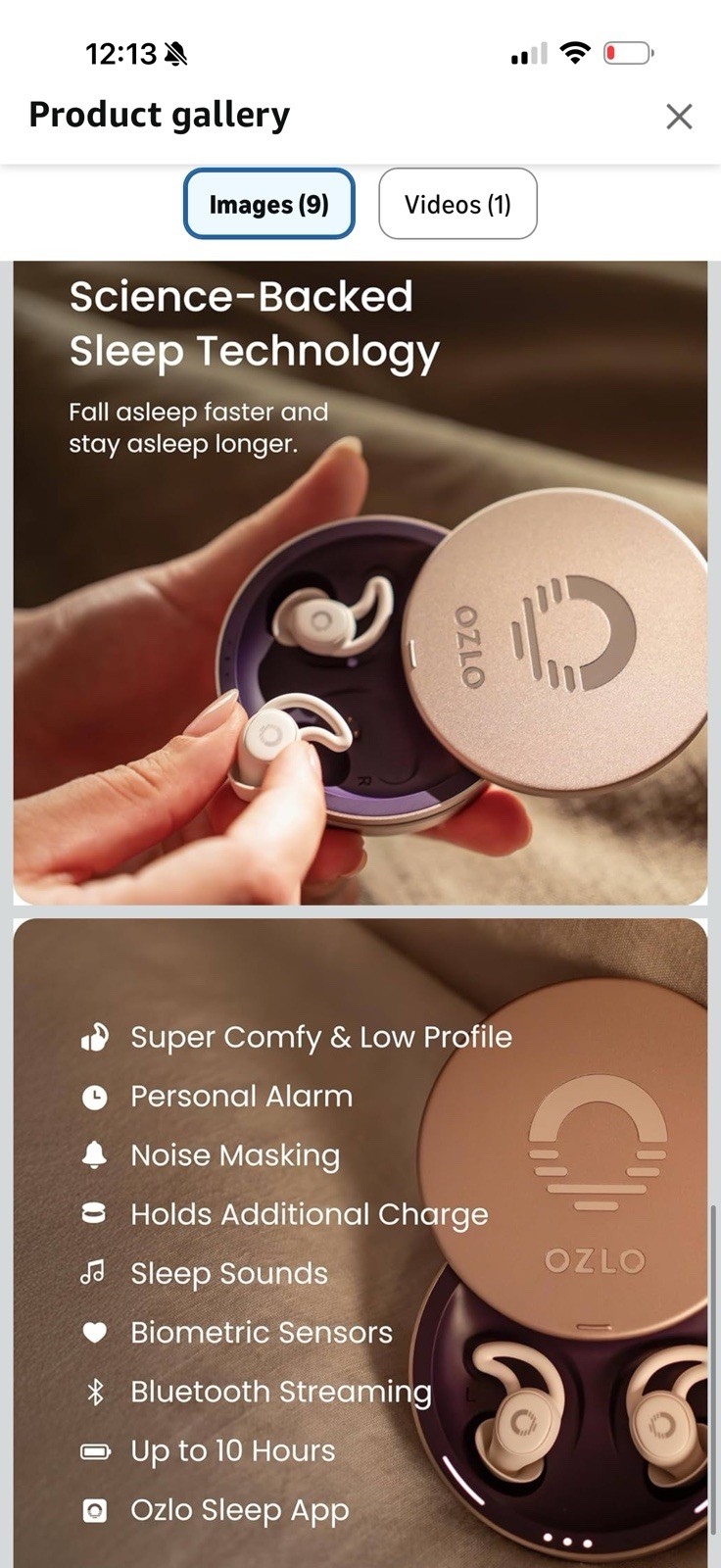 Ozlo Sleepbuds® | Comfortable Side Sleeper Headphones