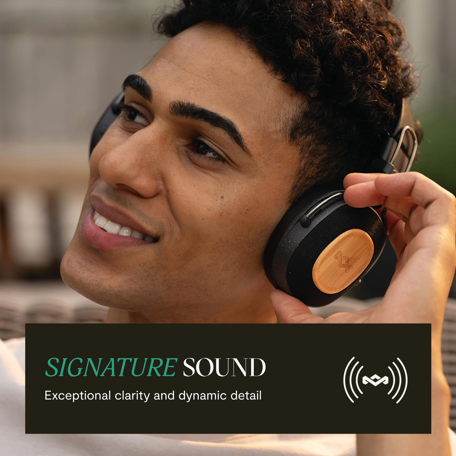 House of Positive Vibration Riddim On-Ear Headphones, 50-Hour Playtime, Quick…