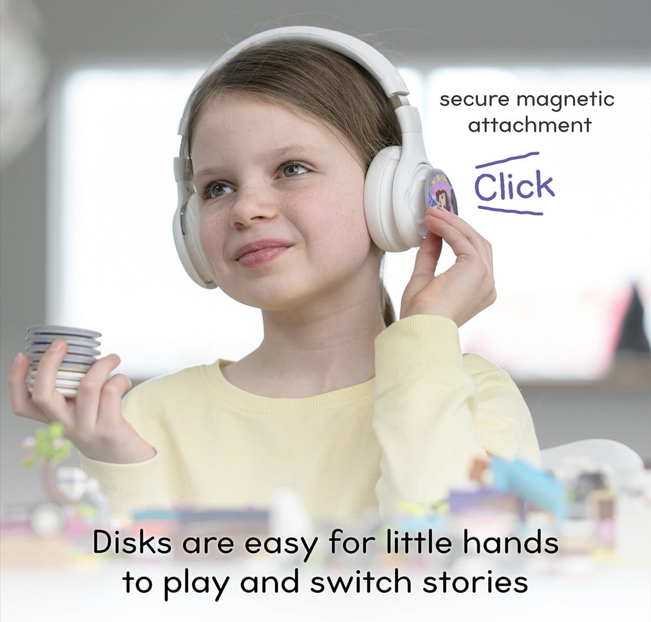 Storytelling Bluetooth Kids Headphones Intro Bundle with ZenDisk and PlayShield