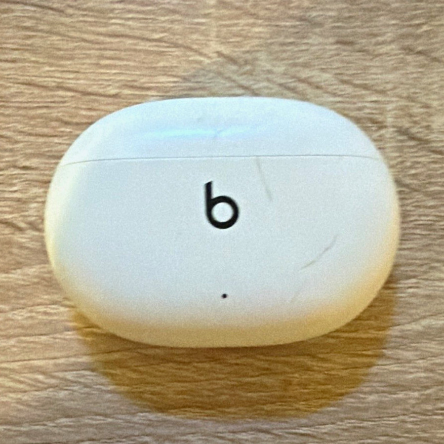 Beats Studio Buds True Wireless In-Ear Earbuds w/ ANC, White Charging Case