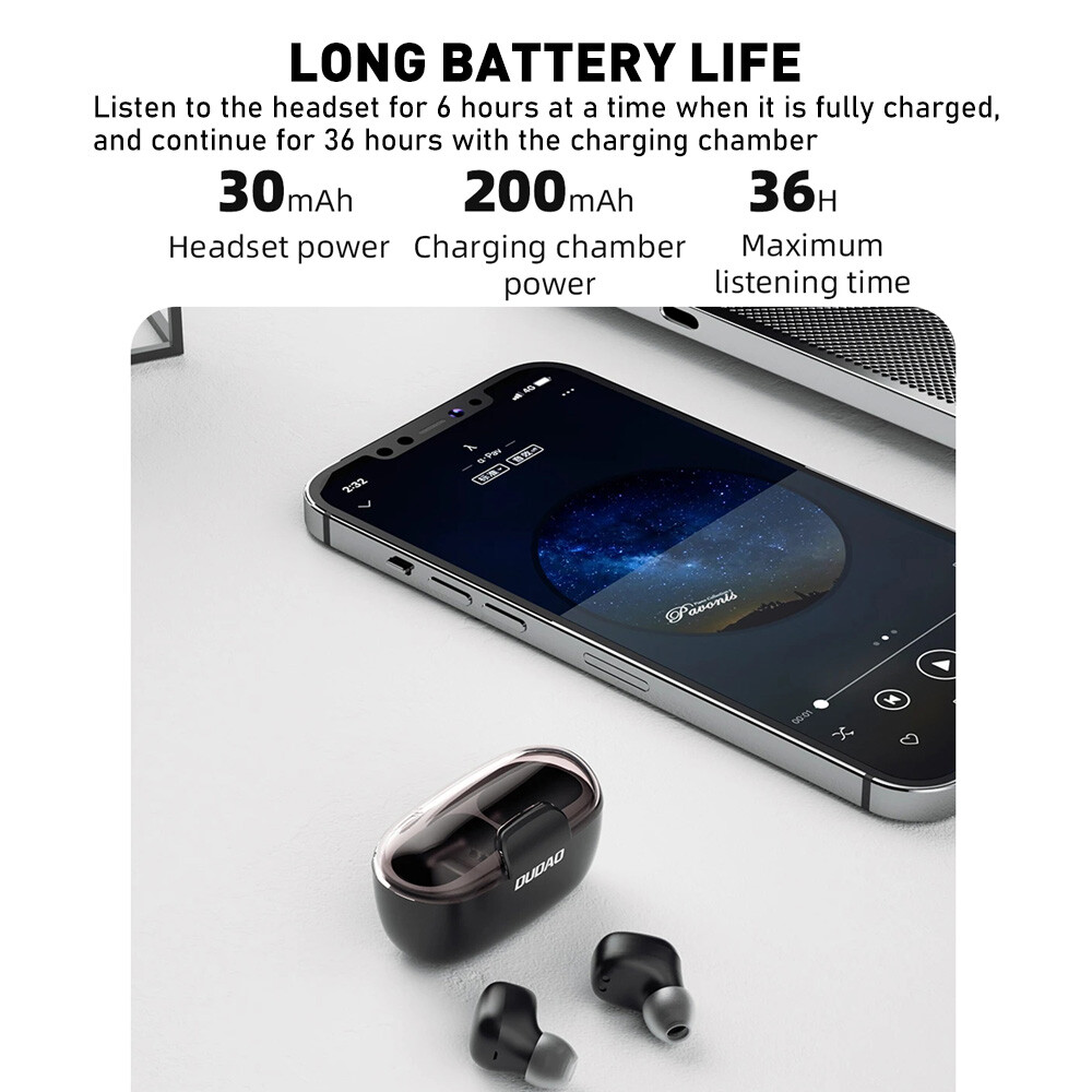 Mini Bluetooth Earbud Headset TWS 5.1 Wireless Earphone Invisible for All Phone