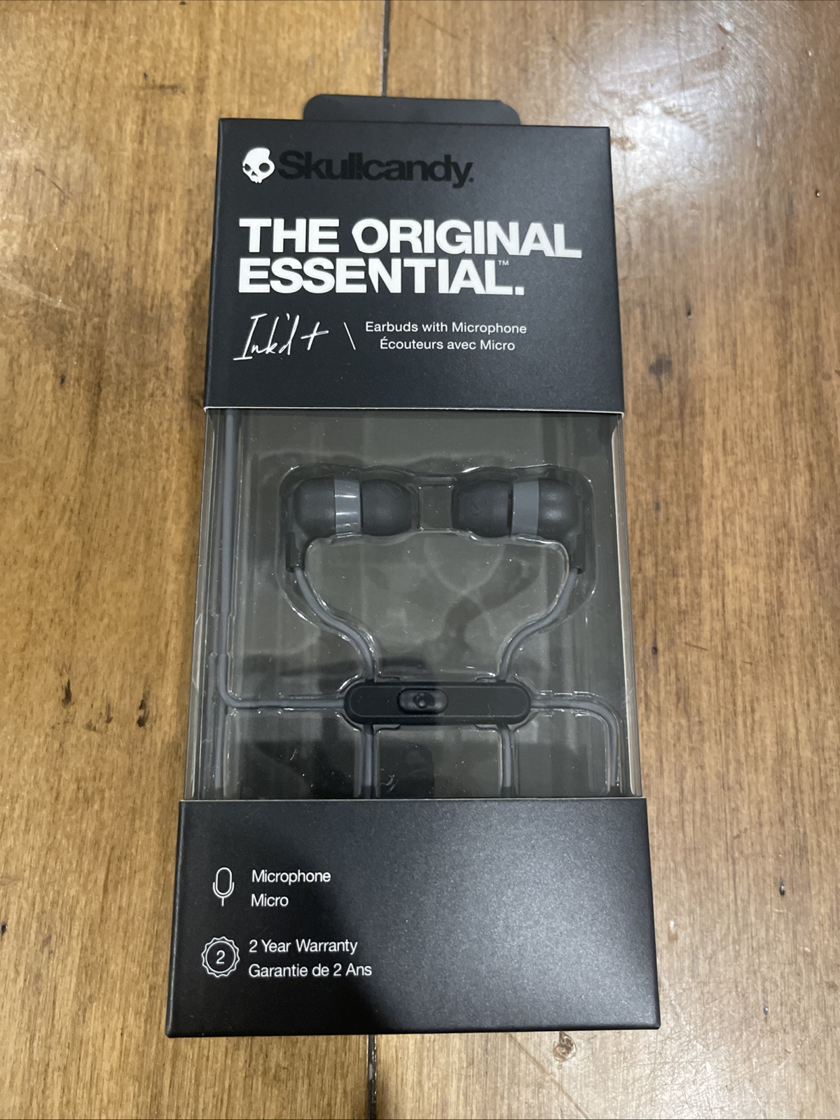 Skullcandy The Original Essential Wired Earbuds with Microphone INKD+ new