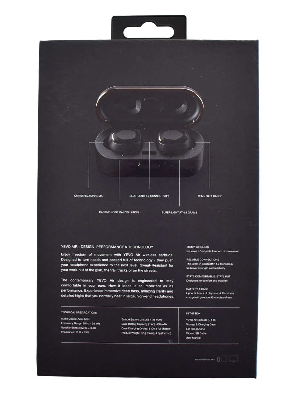 NEW SAINT LAURENT Paris x YEVO HAPPY PLUGS TRUE WIRELESS Headphones Earbuds