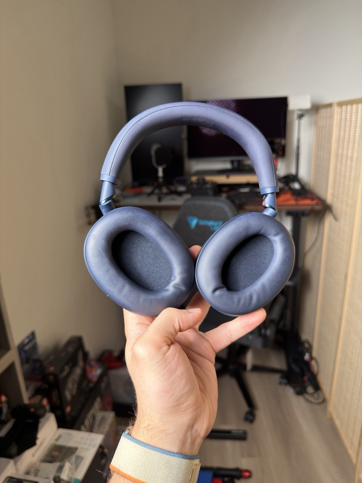 Sony WH-1000XM6 /L The Best Wireless Noise Canceling Headphones – Midnight Blue