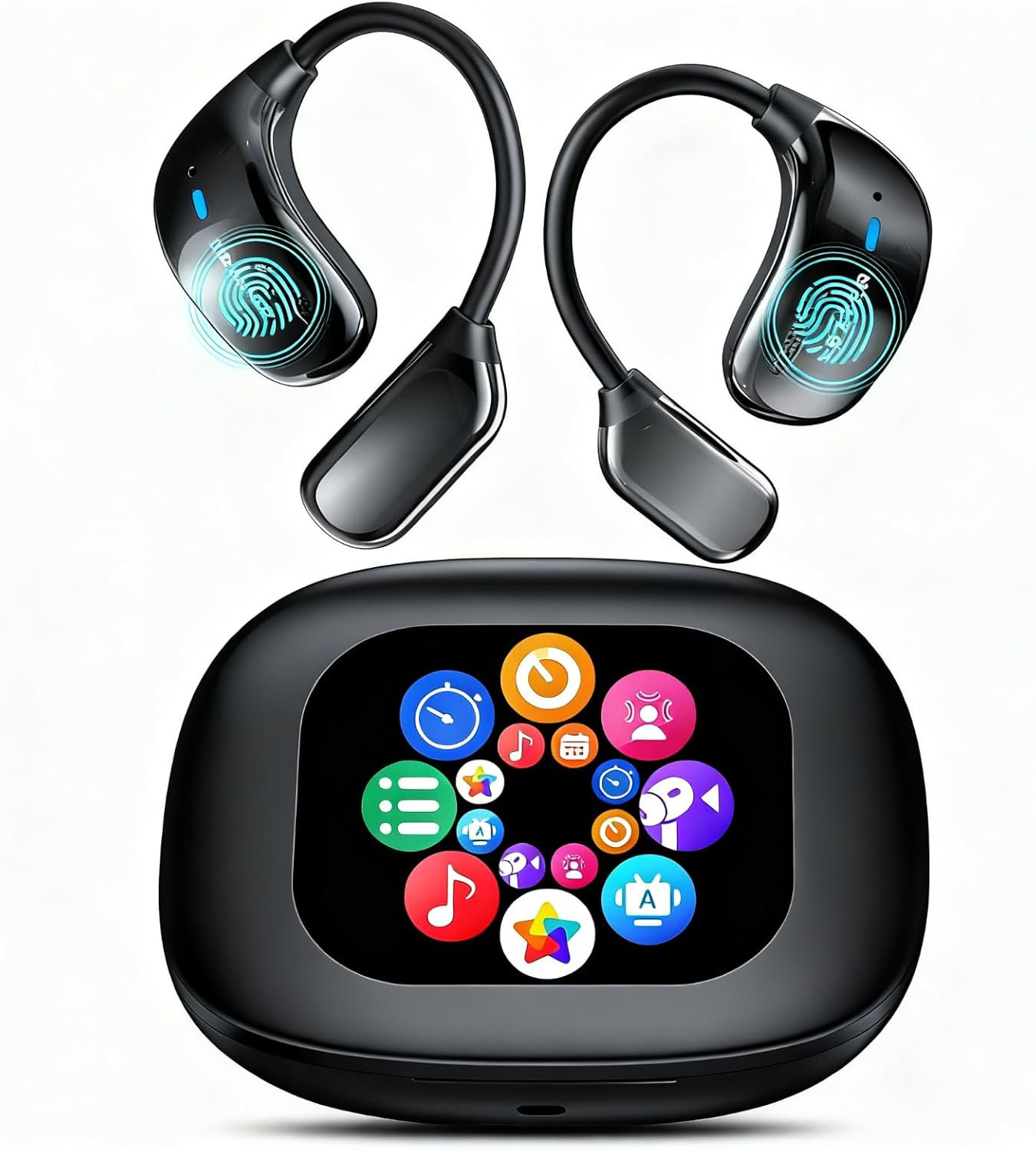 Auriculares traductor IA tiempo real 135 idiomas pantalla tactil bluetooth viaje