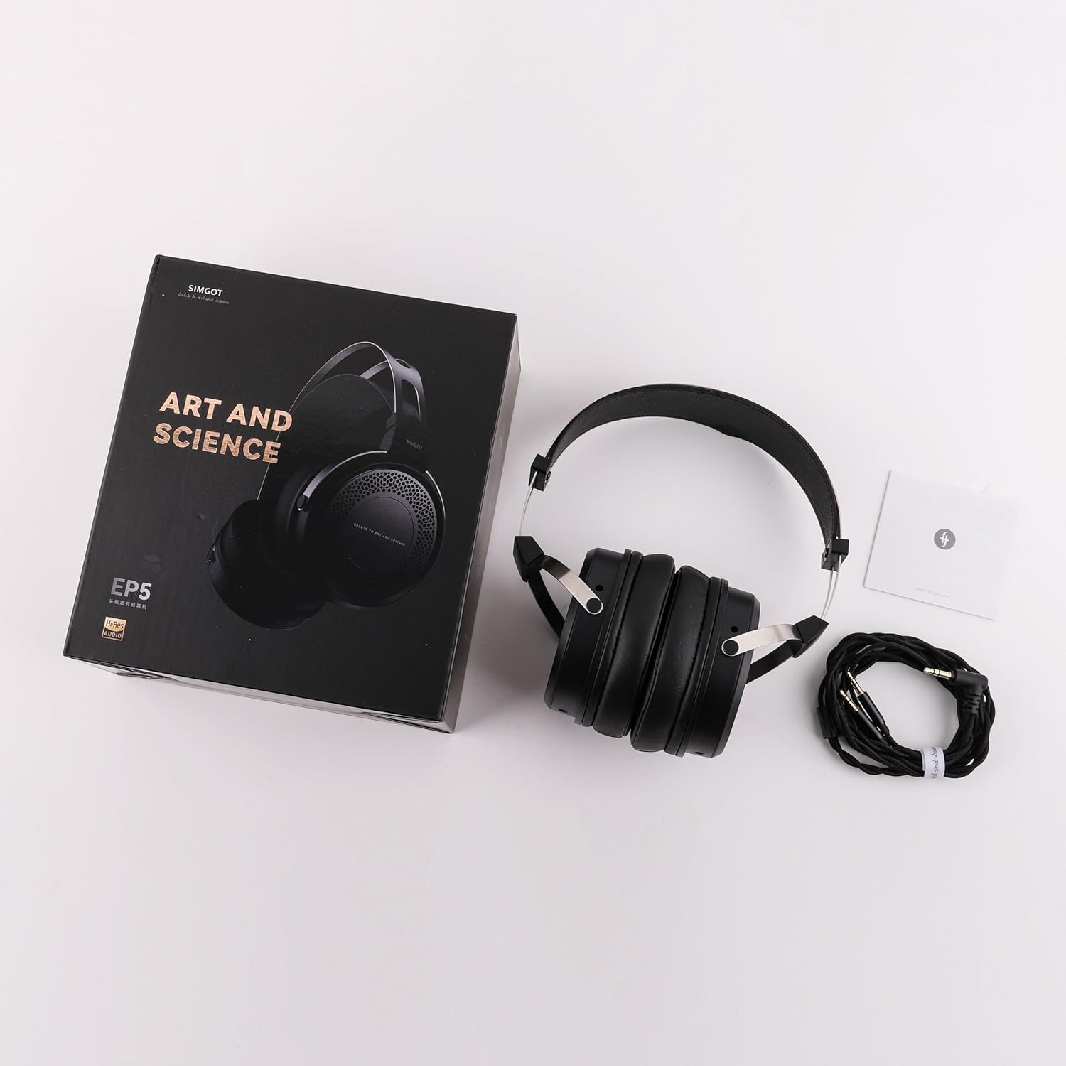 SIMGOT EP5 Over-Ear Headphones, 50Mm Ultra-Magnetic Drivers, Innovative Closed-B