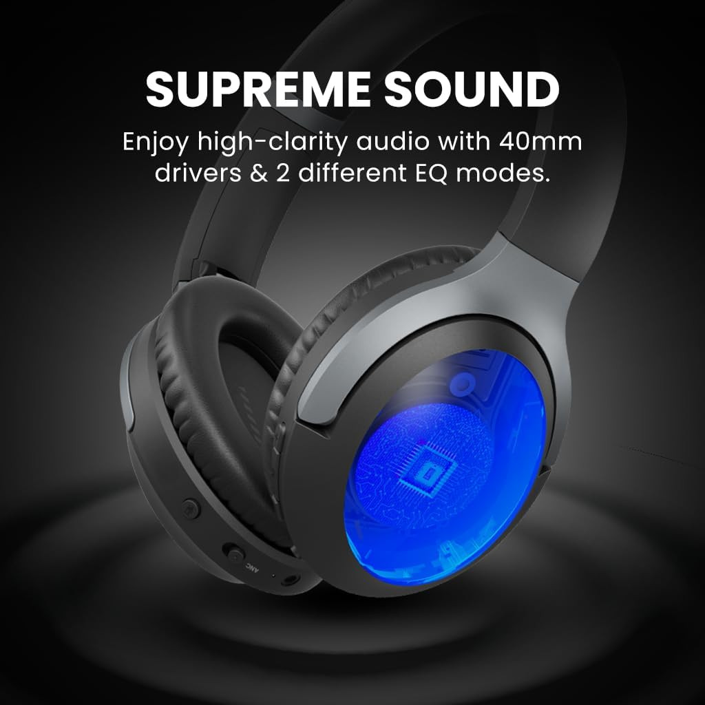 Aria 3 – Bluetooth 5.3 LE Audio Headphones with Detachable Noise-Cancelling Mic