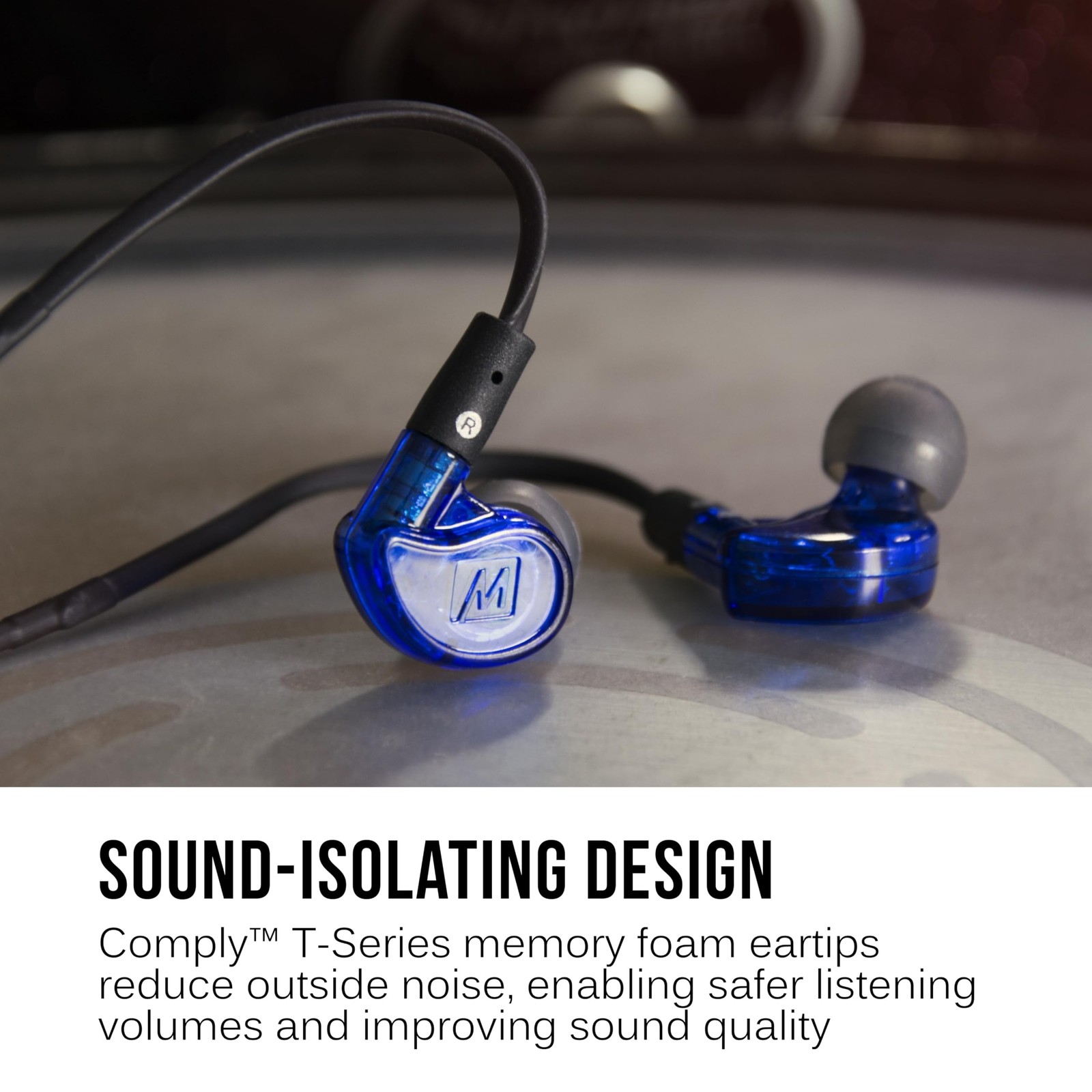M6 Pro 2Nd Gen In Ear Monitors Noise Isolating Headphones With Microphone