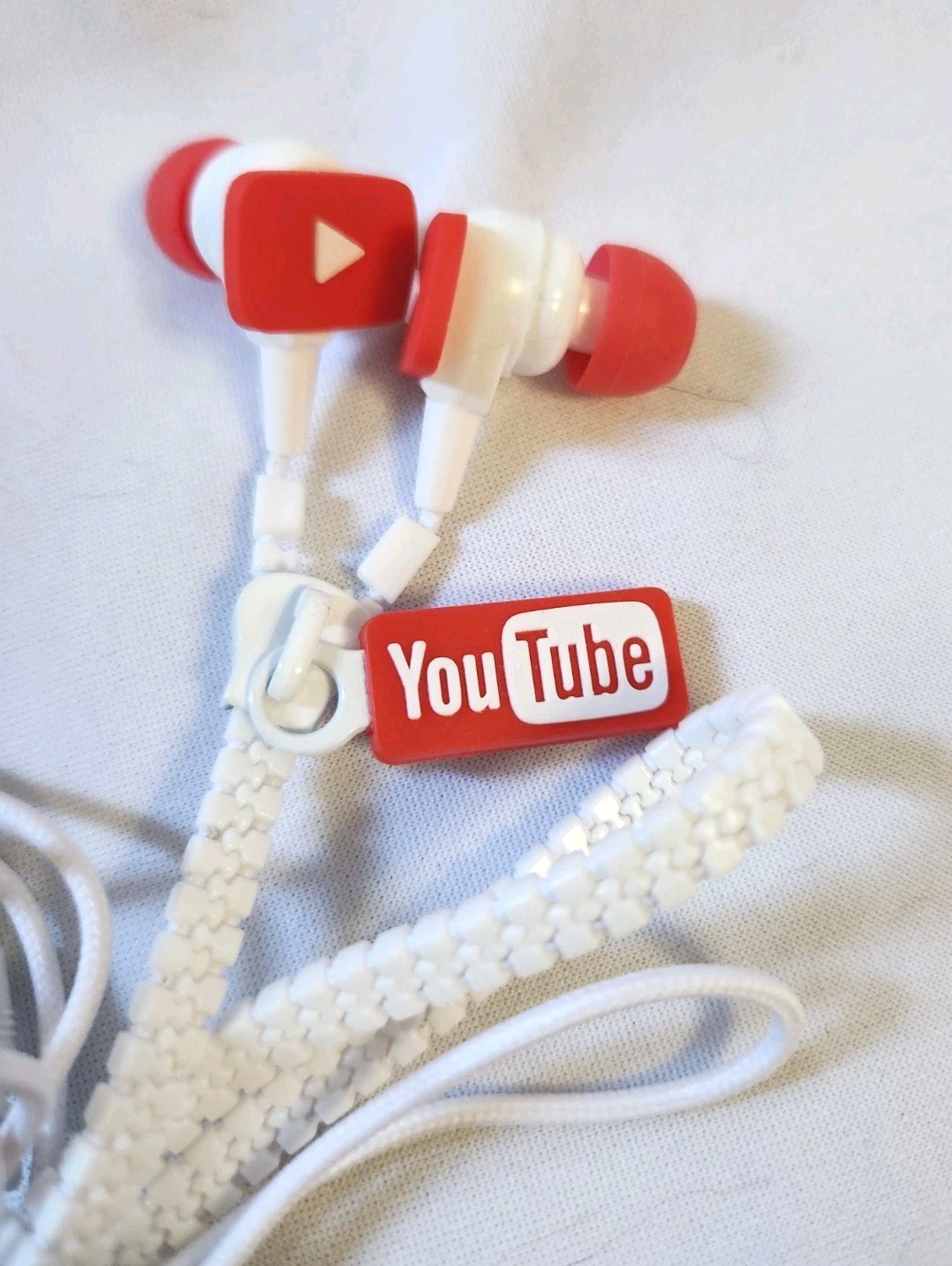 You Tube Exclusive Wired Headphones Zipper Style