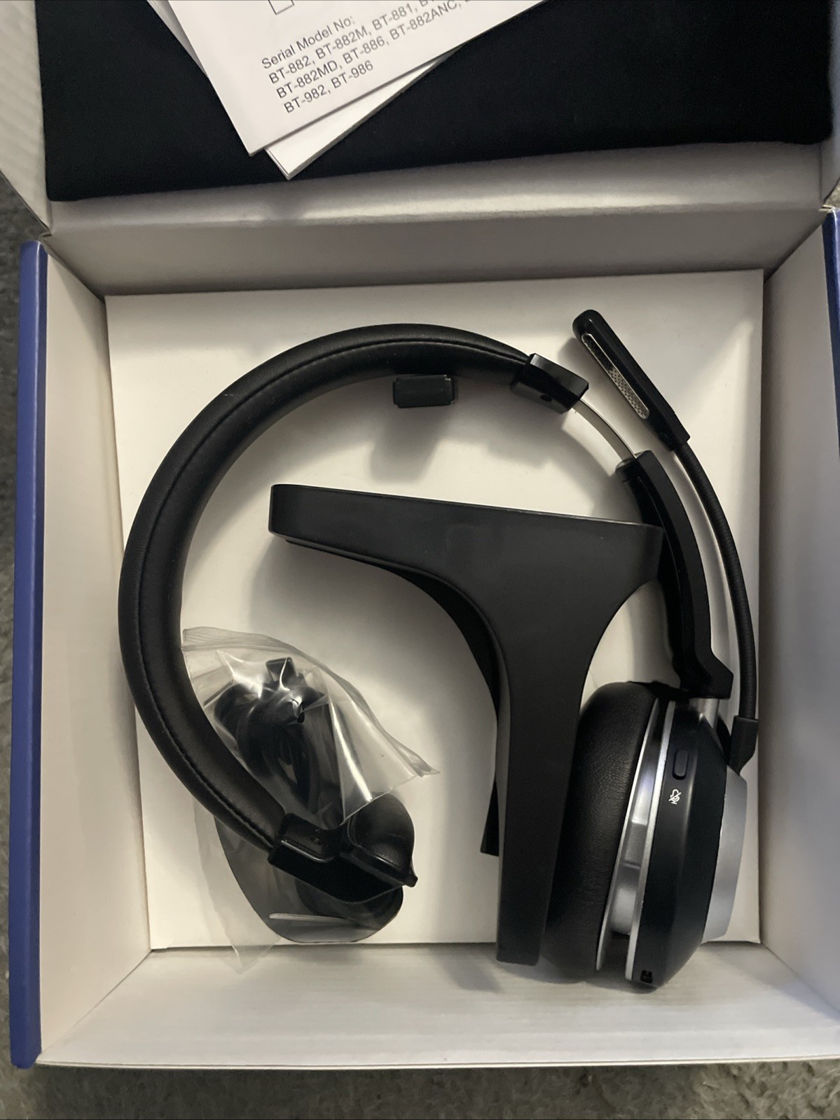 Wantek Bluetooth Headset HSM-WK881BTC