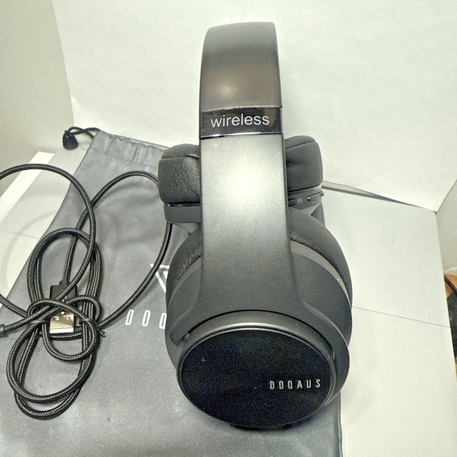 DOQAUS LIFE 3 Bluetooth Headphones Wireless 90 Hrs Playtime Black