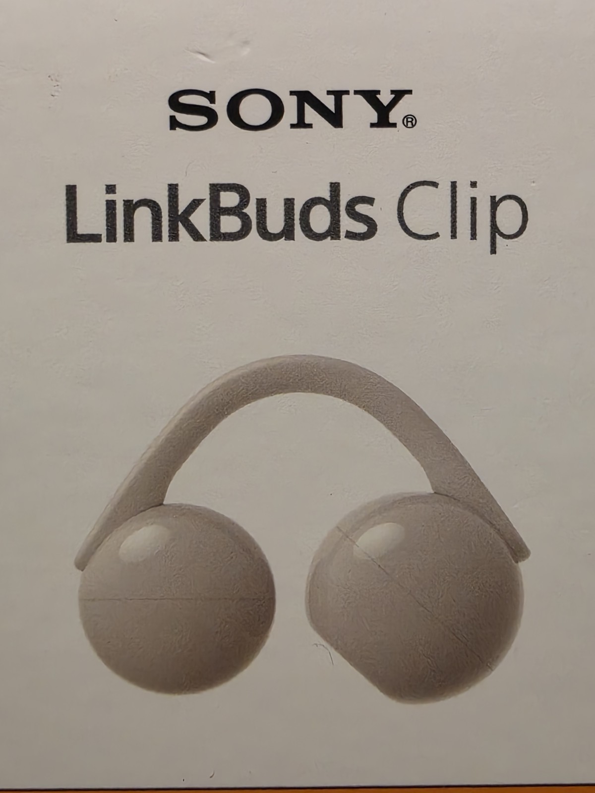 Sony LinkBuds CLIP Made For iPhone