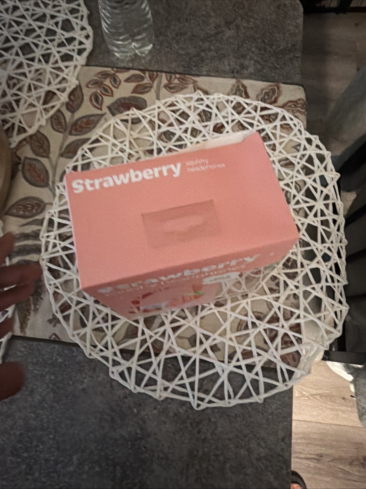 Strawberry Squishy Headphones Soft And Squishy