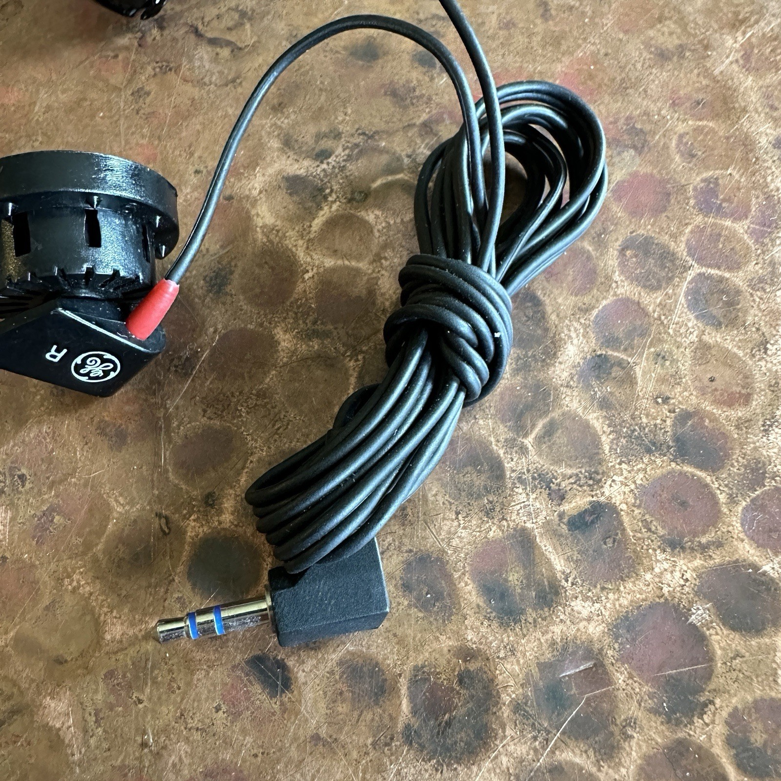 General Electric GE Metal Headband Headphones Vintage TESTED!