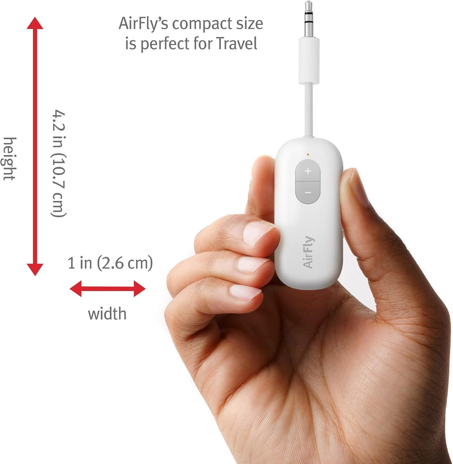 Twelve South AirFly Wireless Audio Adapter for AirPods Earbuds Headphones