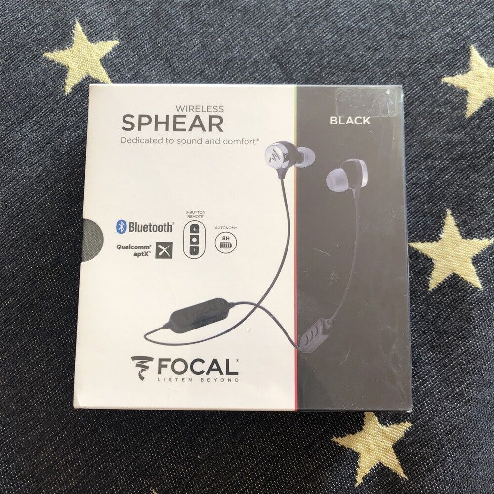 Focal Sphear Wireless In-Ear Headphones with Three-Button Remote and Microphone