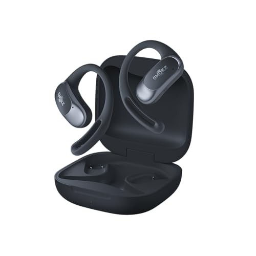SHOKZ T511 OpenFit Air Open-Ear True Wireless Earbuds – Black – Bluetooth 5.2,