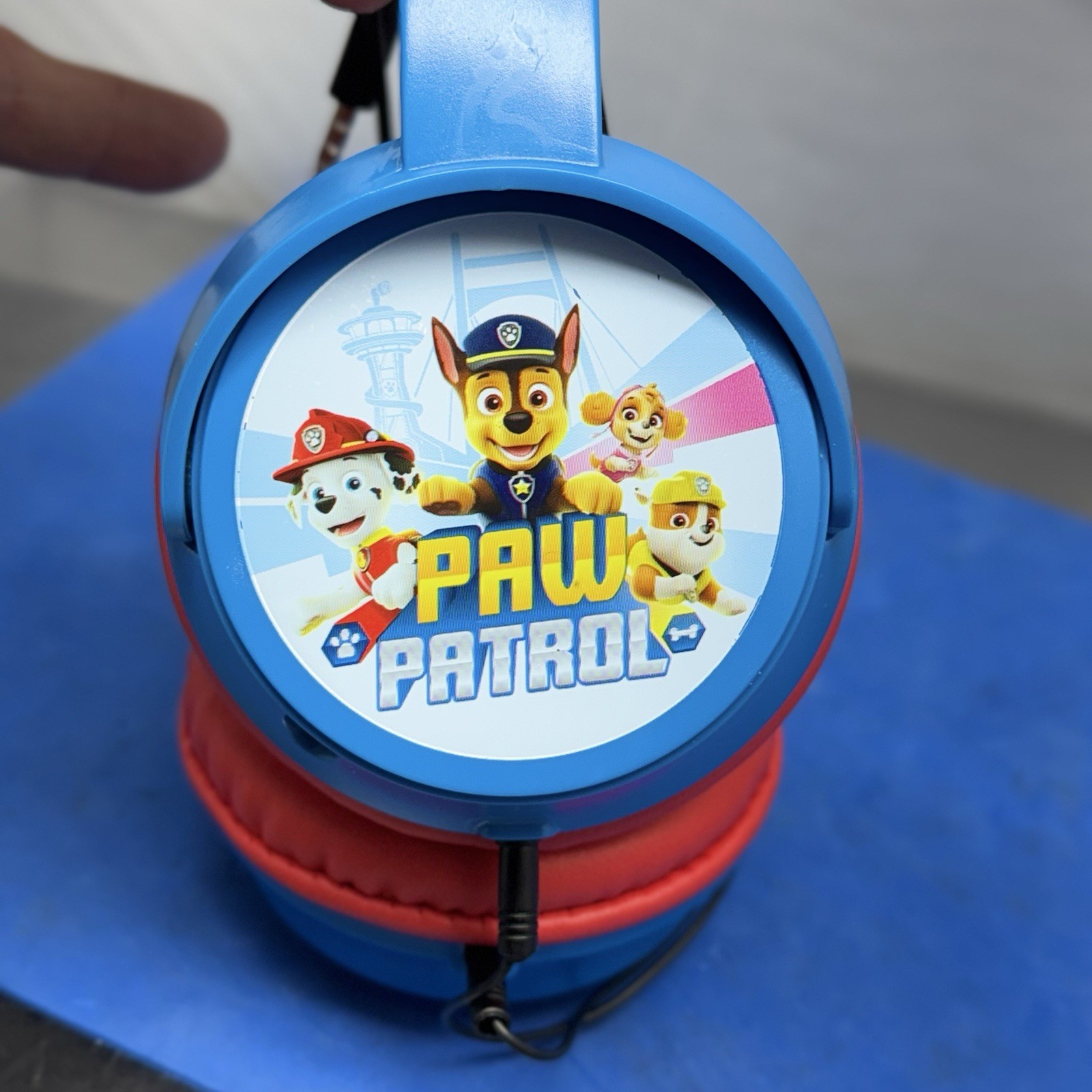 Paw Patrol Headphones Blue 2018 Spinmaster Kid Safe PW-V126