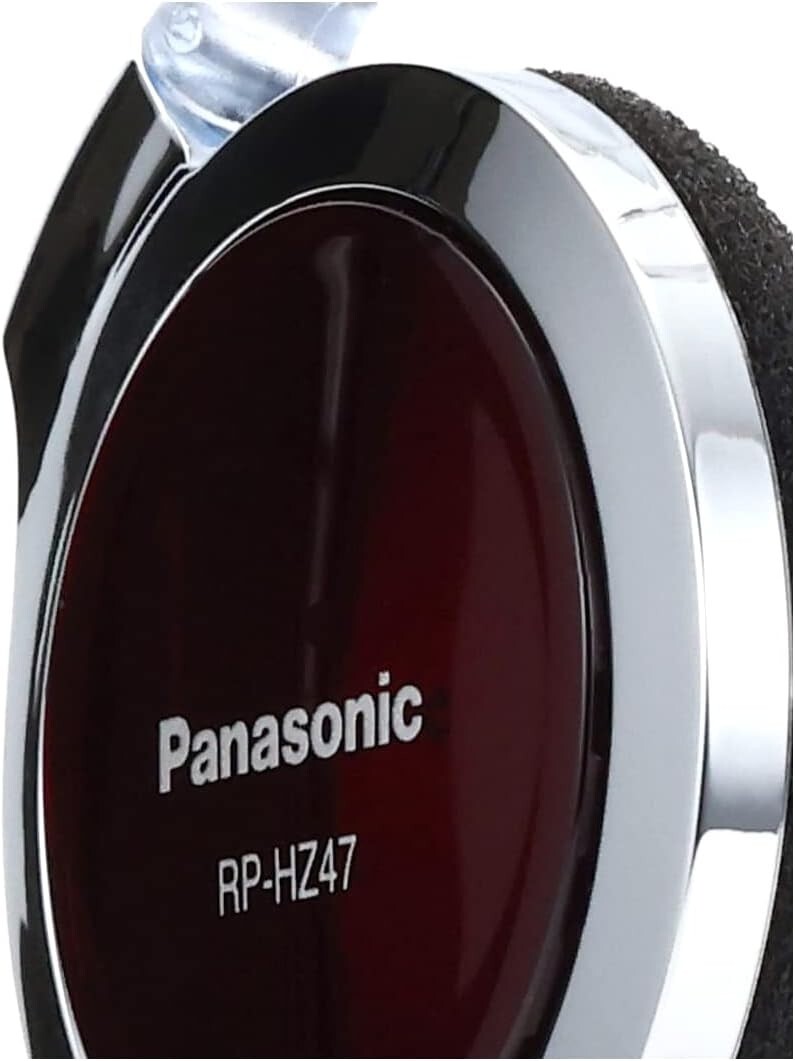 Panasonic RP-HZ47-S Clip Earphone Headphone Red