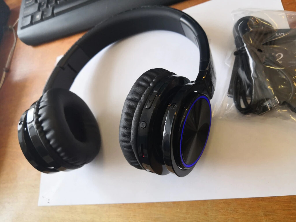 Picun Wireless Headphones Strong Bass Bluetooth Headset Noise Cancelling Bluetoo