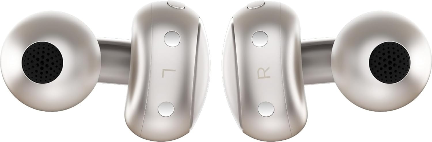 Motorola Moto Buds Loop with Sound by Bose True Wireless Earphones – French Oak