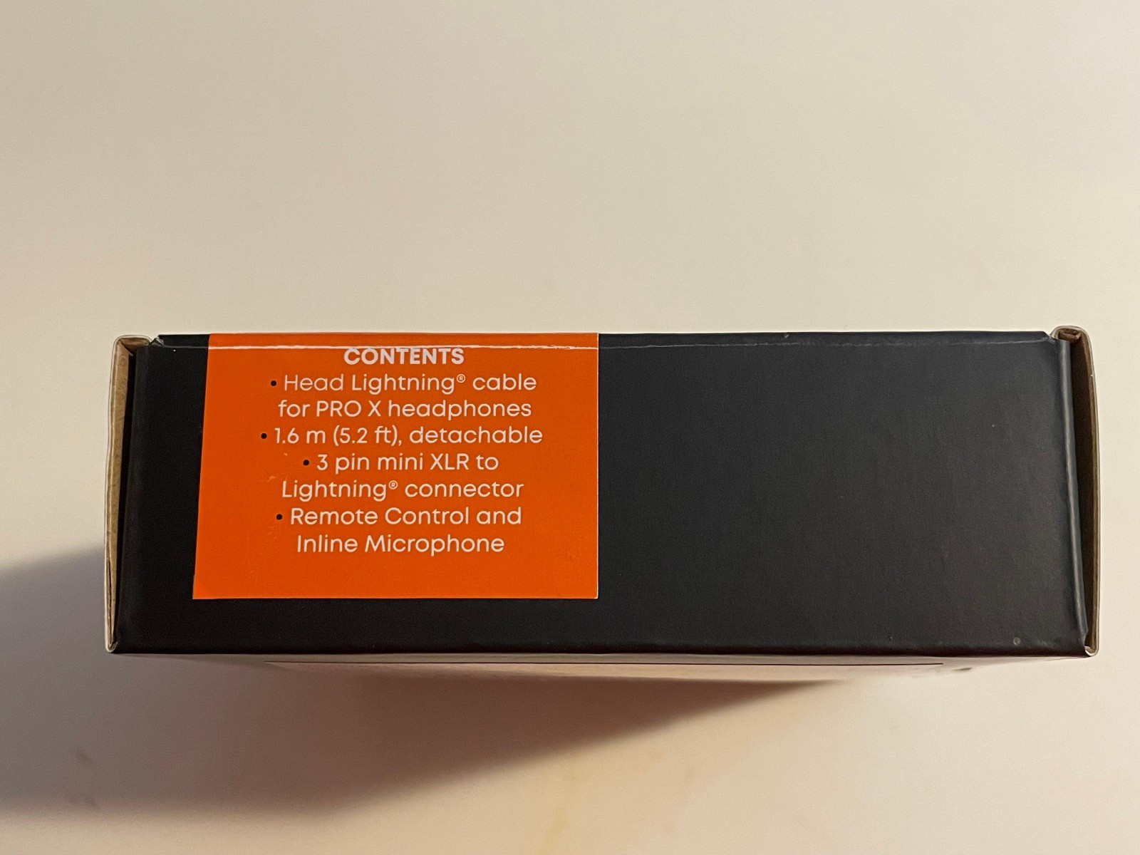 BeyerDynamic PRO X Lightning Cable DAC 1.6m Mini XLR to Lighting port for iPhone