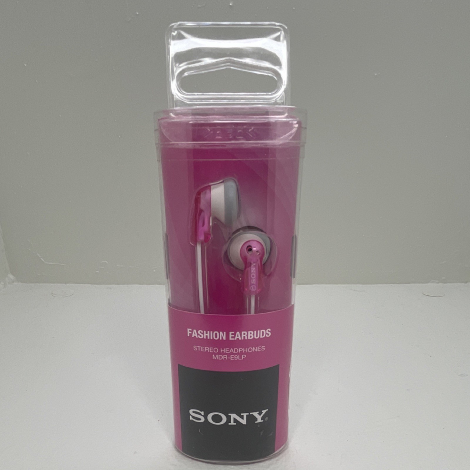 Sony MDR-E9LP Pink Stereo In-Ear Earbuds 3.5mm Jack Headphones