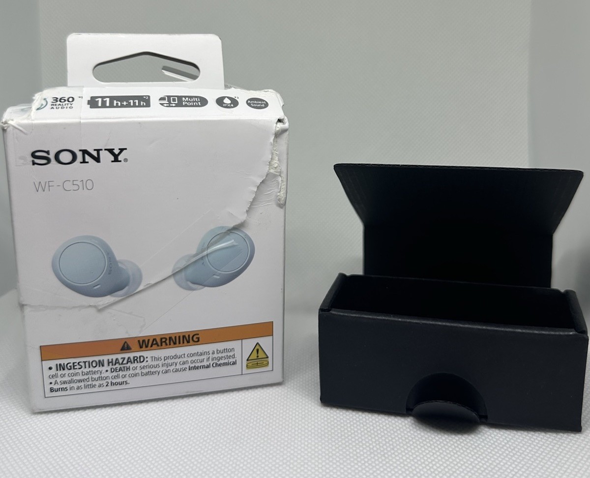 Sony WF-C510 Truly Wireless Bluetooth Earbuds w/Mic WFC510/L – Open Box