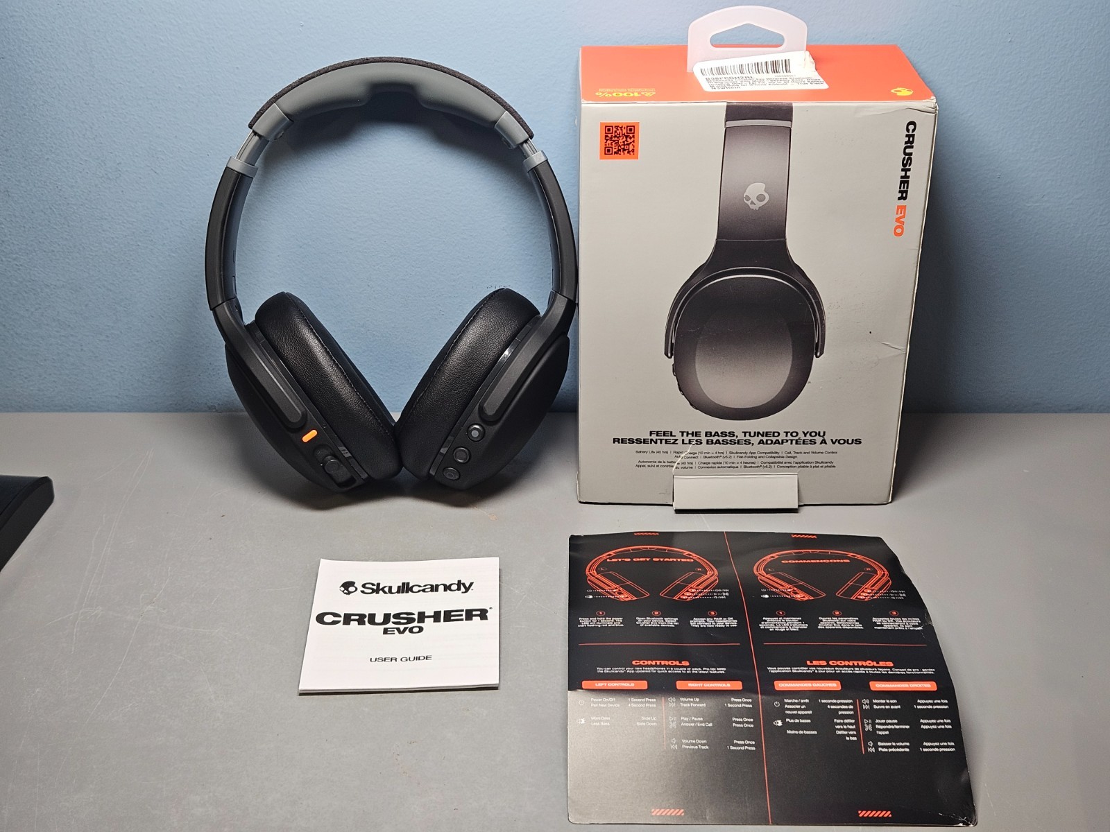 Skullcandy Crusher EVO Wireless Bluetooth Patented Crusher Bass – Parts Only