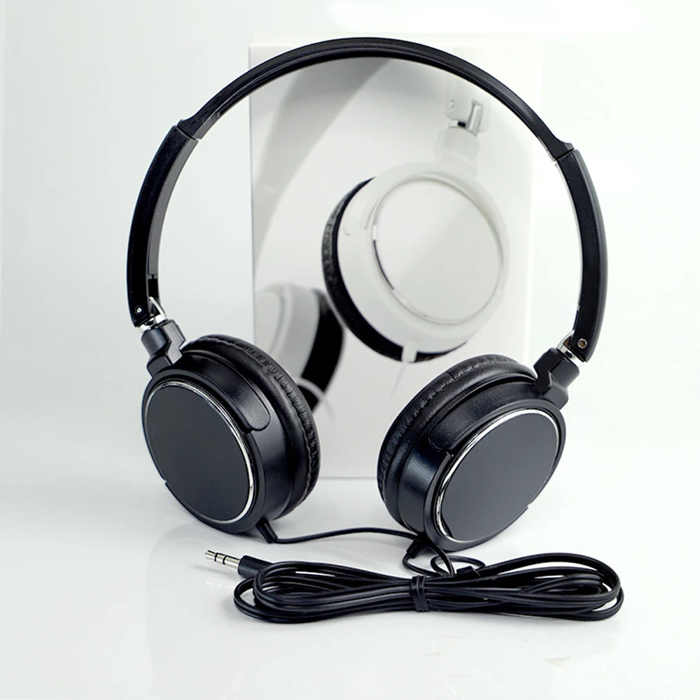 Wired Gaming Headset Foldable Noise Canceling Computer Headphones Music