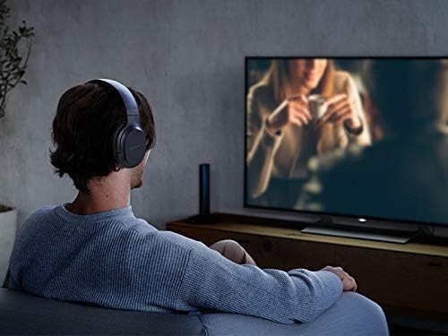 Sony RF400 Wireless Home Theater Headphones for Watching TV (WHRF400), Black