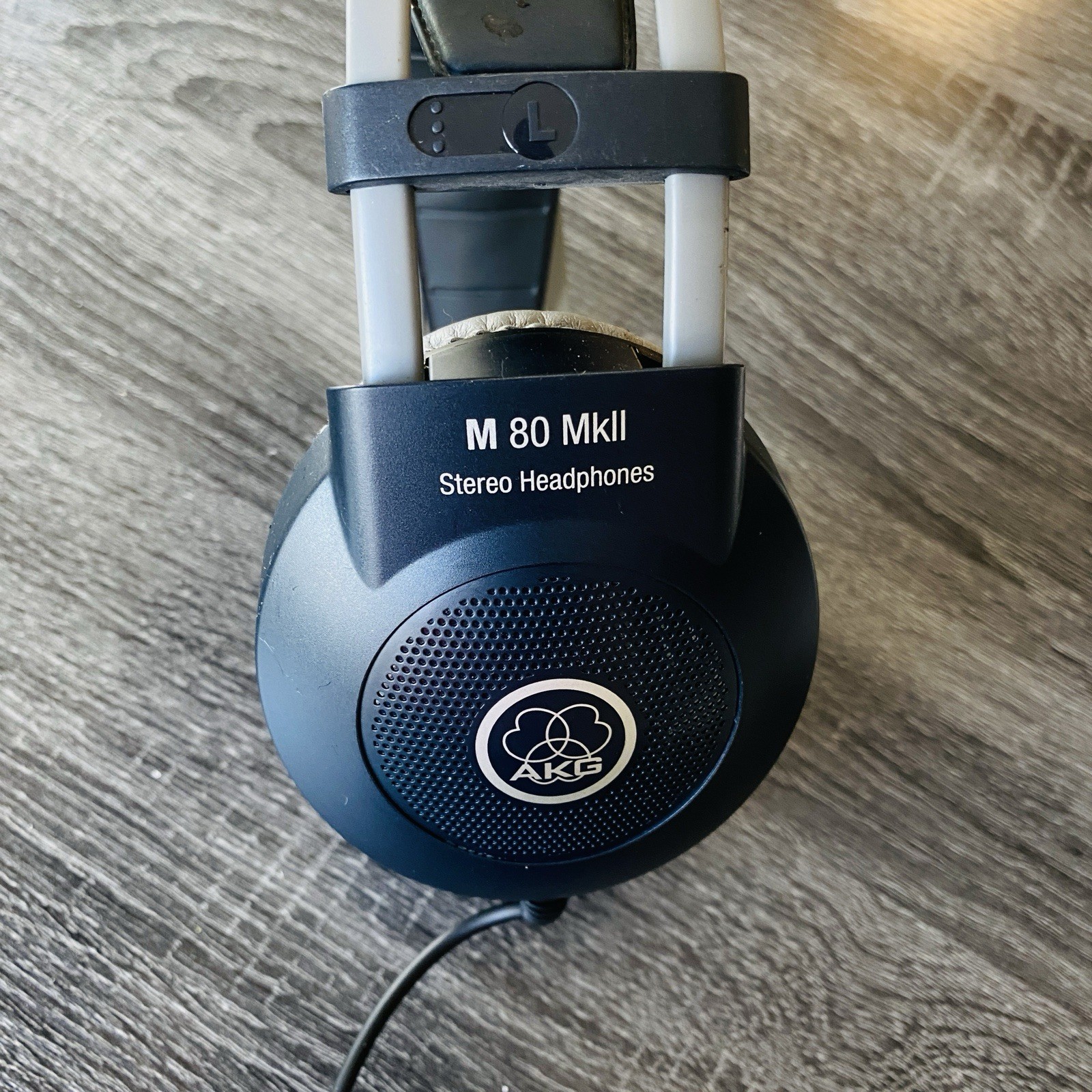 AKG M 80 MkII Mark 2 Mk2 Stereo Headphones Semi-open 3.5mm Tested Working