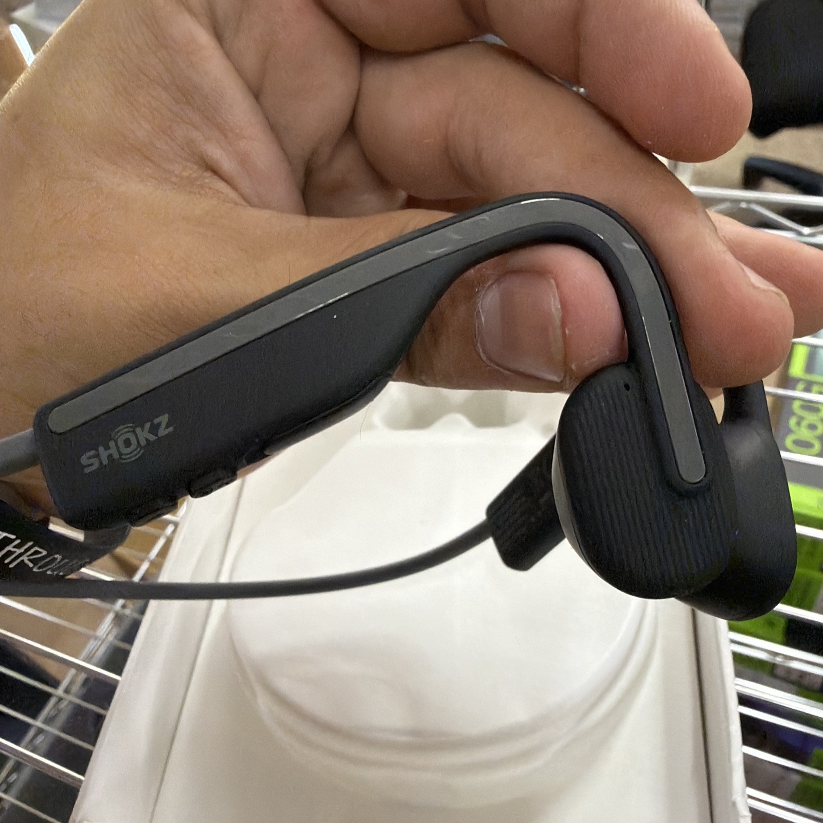 Shokz – OpenMove Bone Conduction Open Ear Lifestyle/Sport Headphones (PARTS!)