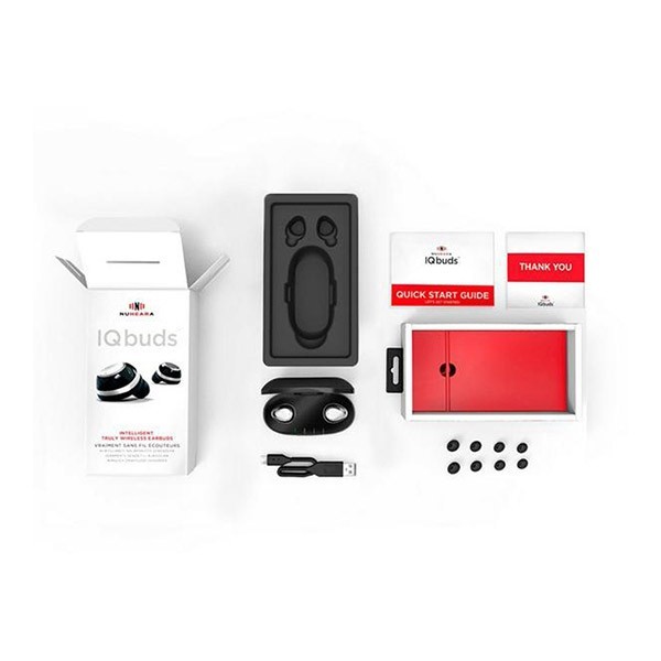 Nuheara IQ Buds Boost Intelligent Wireless Earbuds Model NU317 Enhanced Hearing