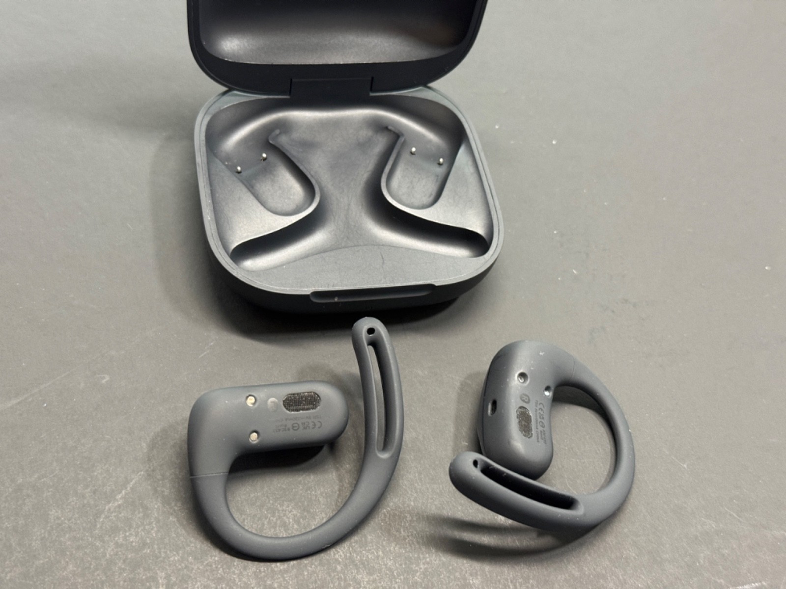 SHOKZ OpenFit Air Open-Ear Wireless Bluetooth Headphones – Black –