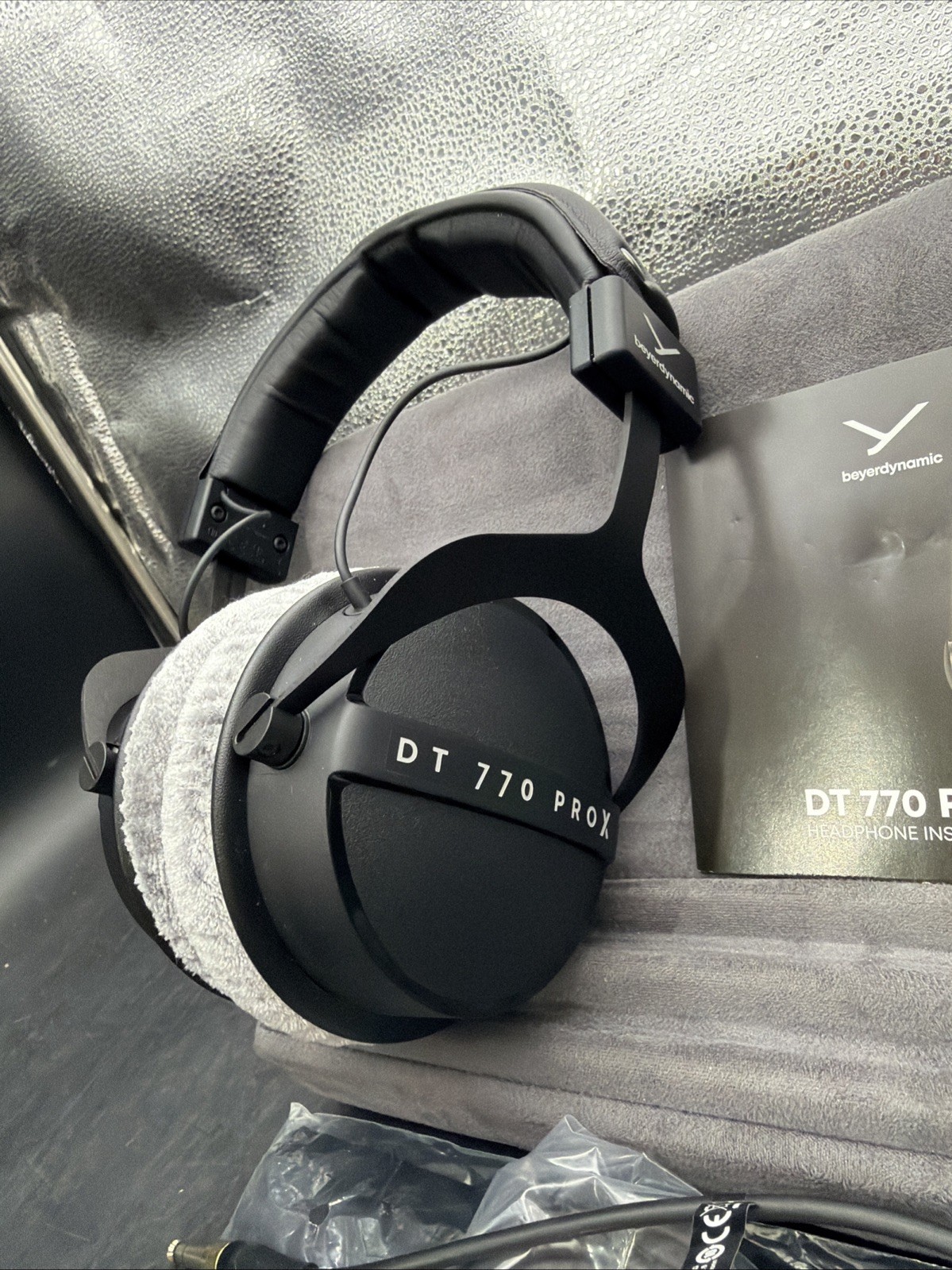 Beyerdynamic DT 770 PRO X Closed Back Wired Studio Headphones -Black/Grey