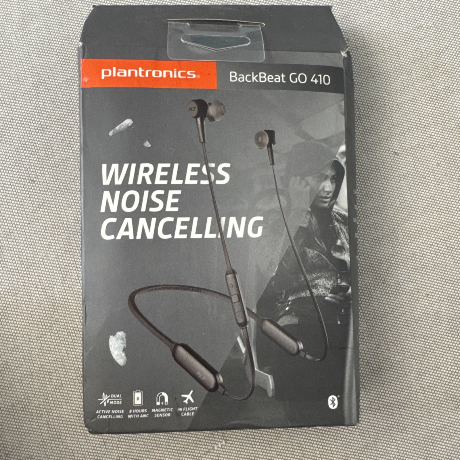 Plantronics BackBeat GO 410 In-Ear Bluetooth ANC Headphones – RETAIL