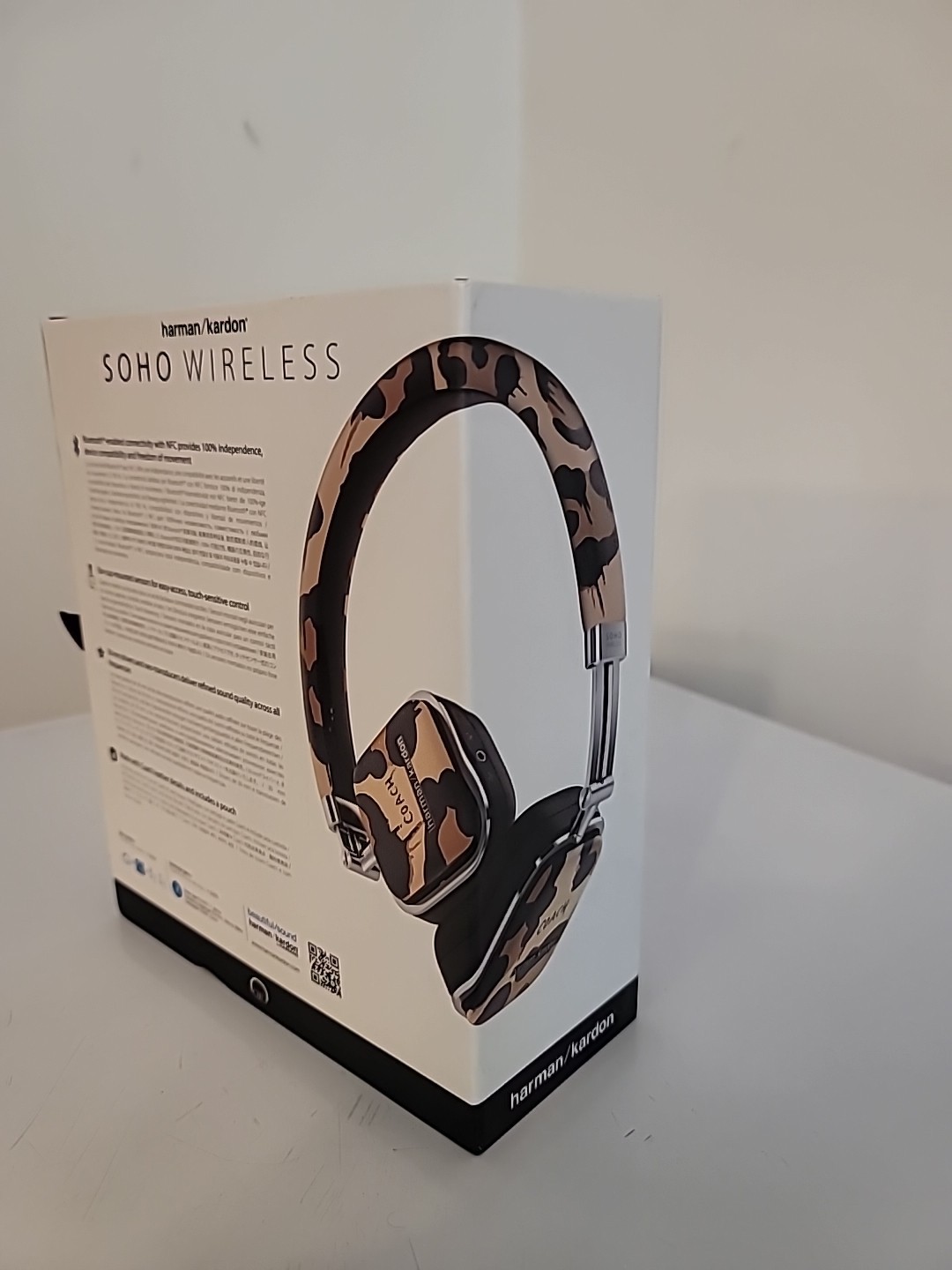 NIB COACH × Harman/Kardon Wireless Headphones Coach New York Sealed