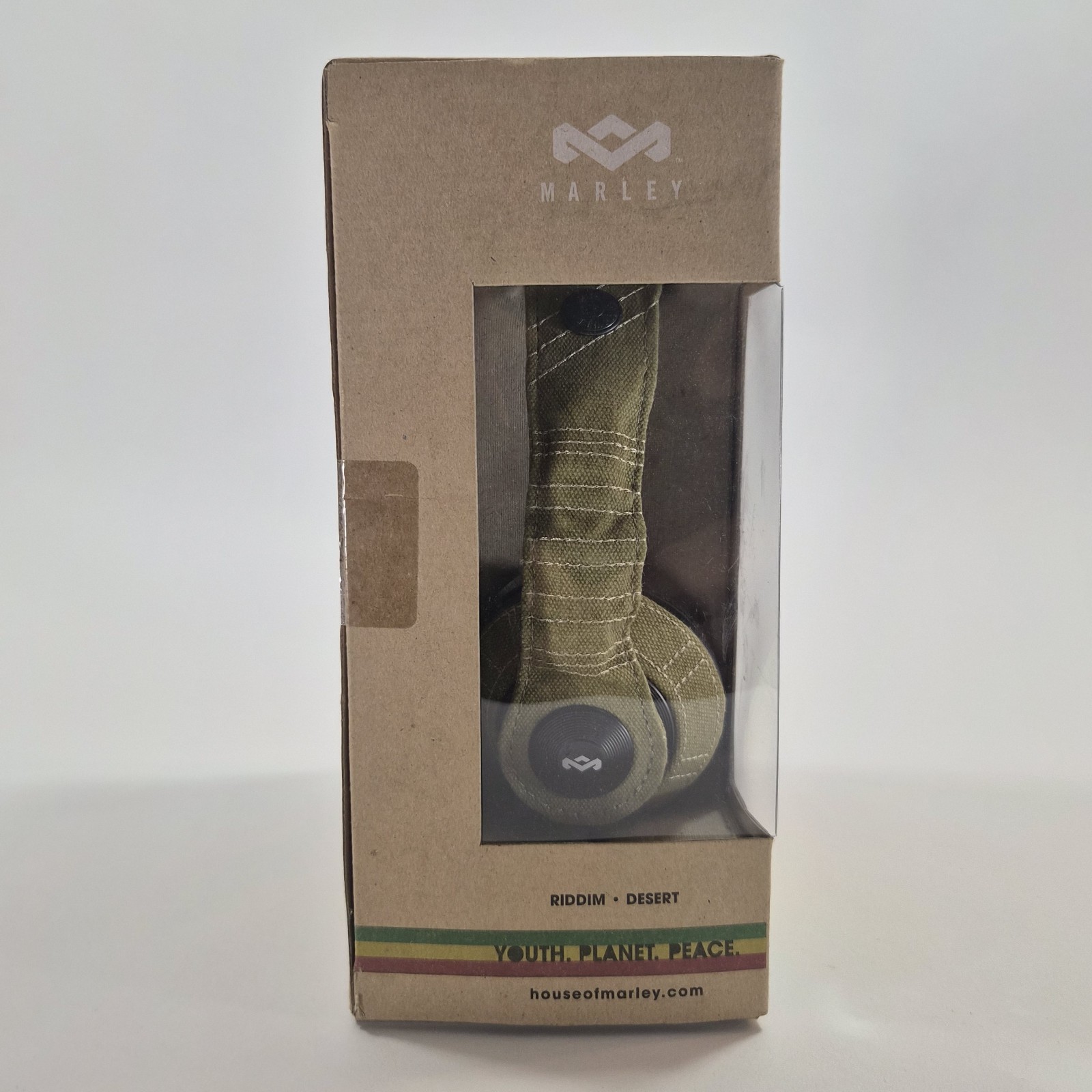 Marley Jammin Collection Wired Headphones With Travel Bag NEW IN BOX! Sealed