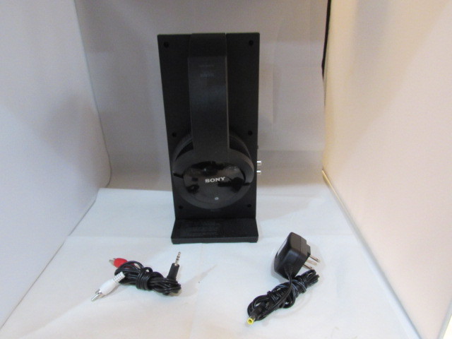 Sony MDRRF985RK Wireless RF Headphones, Black MDR-RF985RK