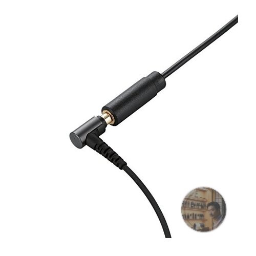 ELECOM MPA-35AT01BK Smartphone TV Antenna Cable 0.1m Black 3.5mm 4-Pole Plug