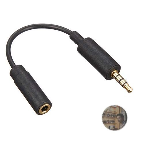 ELECOM MPA-35AT01BK Smartphone TV Antenna Cable 0.1m Black 3.5mm 4-Pole Plug