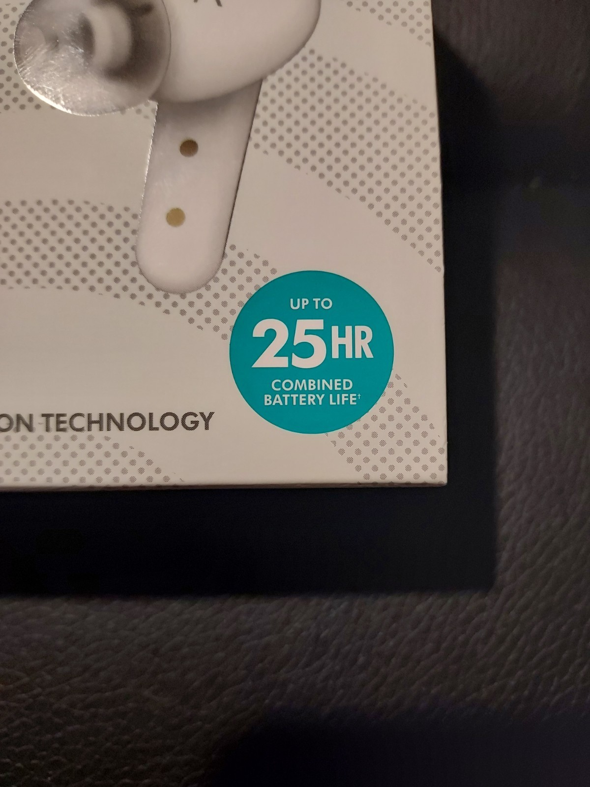Airtime Wireless EarBuds With Noise Cancellation Rose Gold 25 Hr Battery Life
