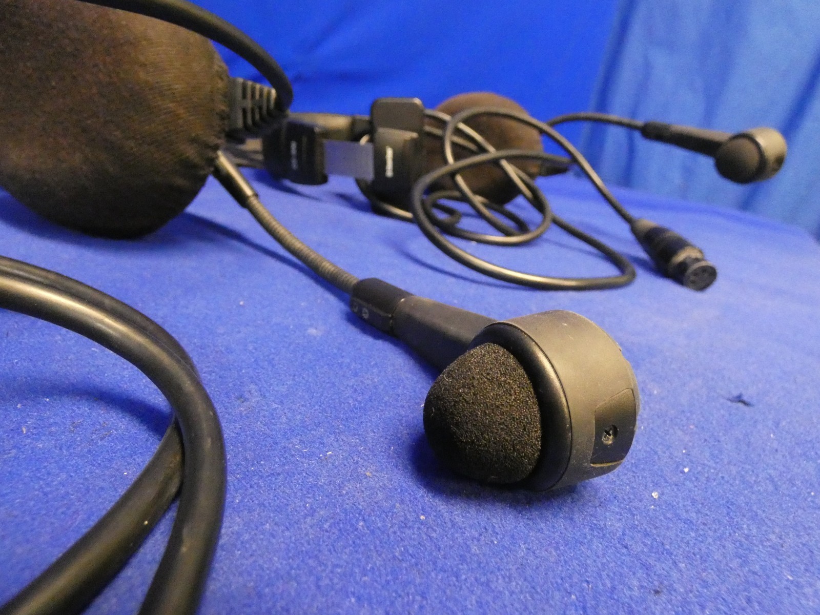 Clear-Com CC-300-X4 Single Ear Headsets QTY 2 (XLR 4-Pin Female Connectors)