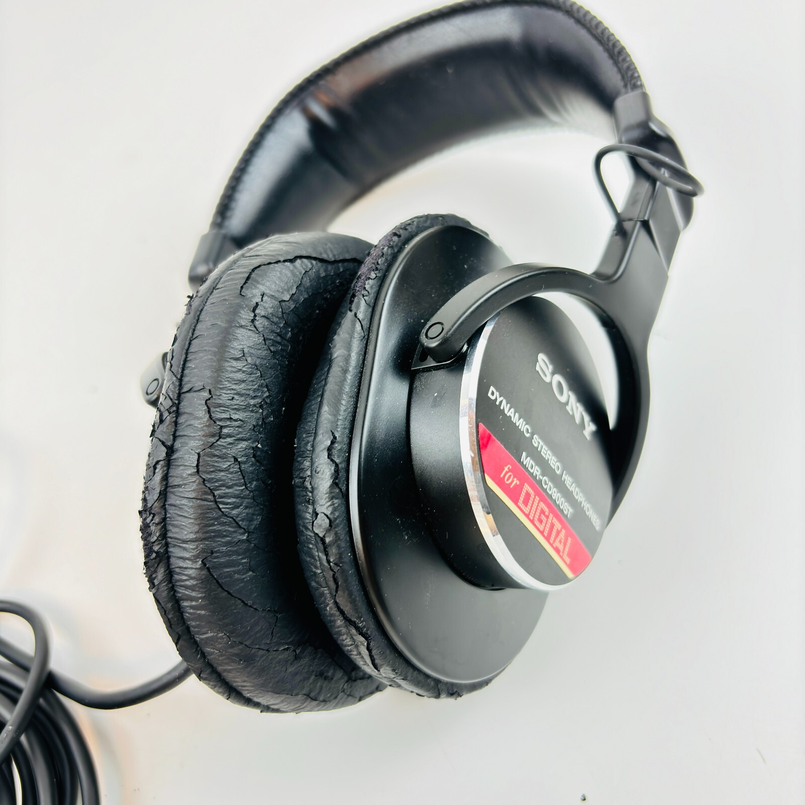 SONY MDR-CD900ST Stereo Headphones Professionals Black Working Japan