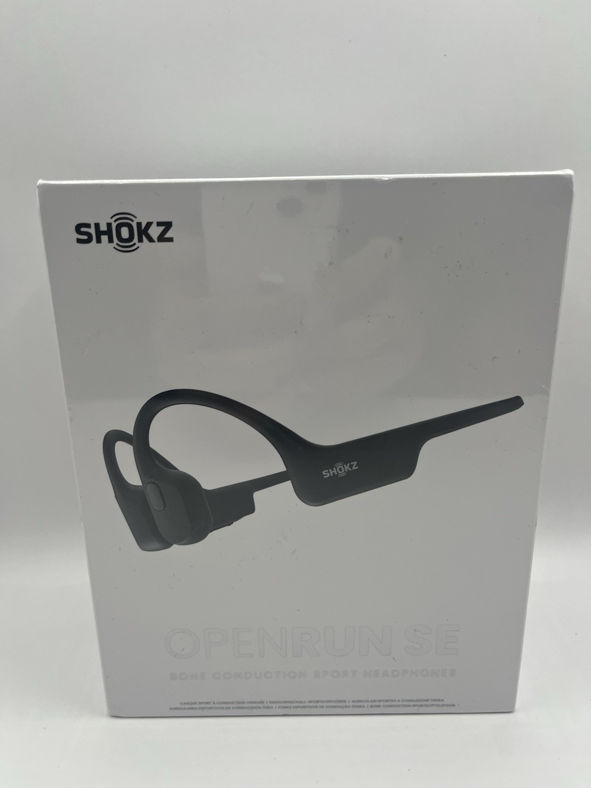 Shokz – OpenRun Mini S803 Bone Conduction Open-Ear Headphones – Comet Gray
