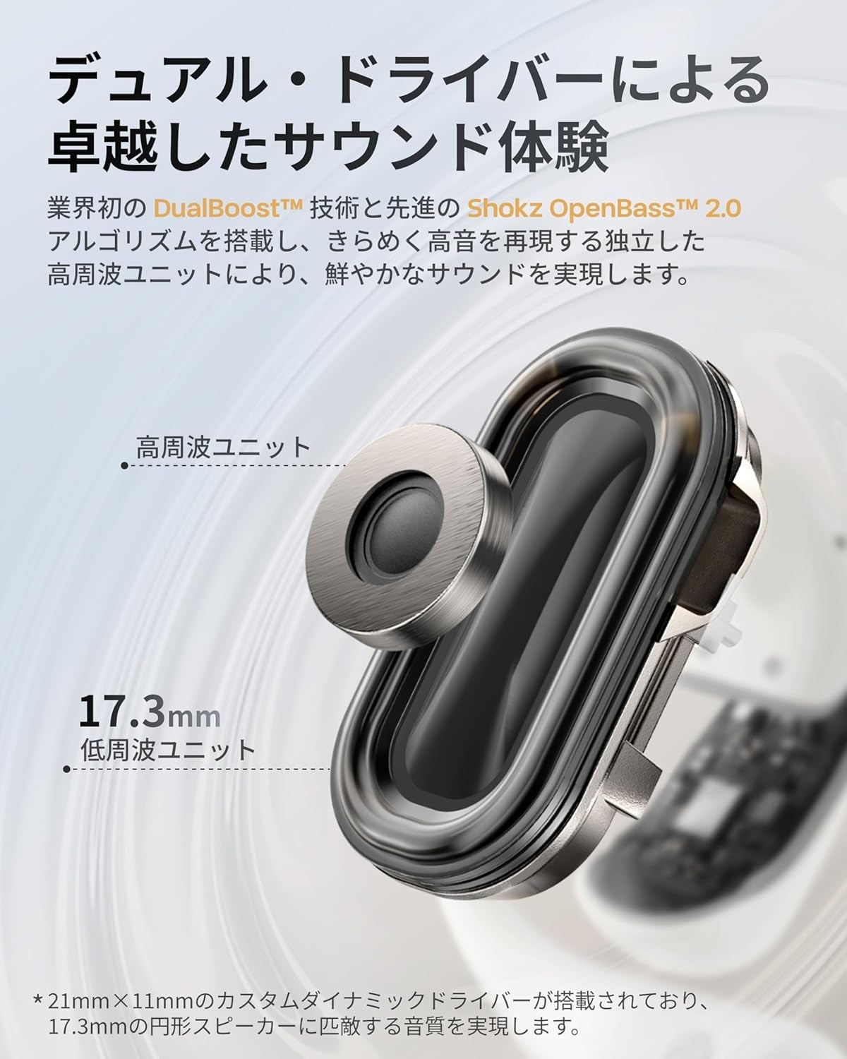 Shokz OpenFit 2+ Open-Ear Bluetooth Wireless Earphones Black New