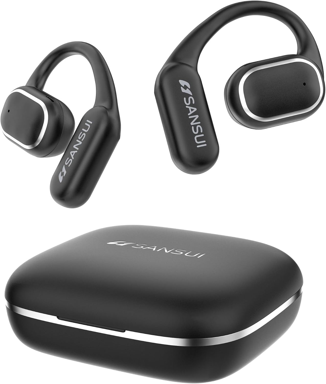 AI Translation Earbuds Open Ear Wireless Headphones Bluetooth 6.0 144 Languages