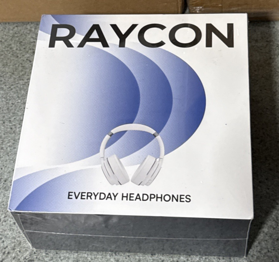 Raycon RBH820-WHI The Everyday Over-Ear Noise-Canceling Headphones – Black